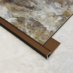 tve aluminium square edge for lvt