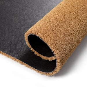 Roll of coir matting
