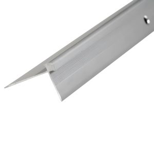 aluminium anodised lvt stair nosing outer edge profile for 5mm flooring