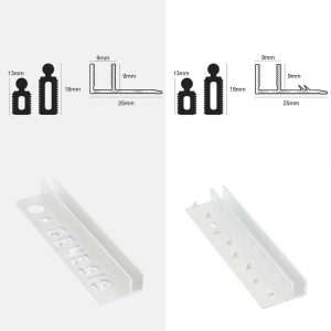 Fast Fit Ramp System for flooring transitions base