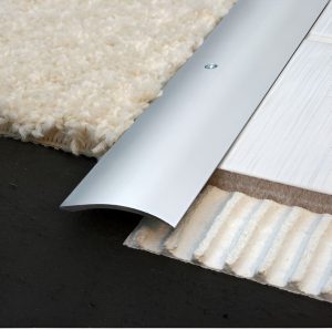 silver aluminium floor ramp 40mm transition profile 0.9m 2.8m genesis tva