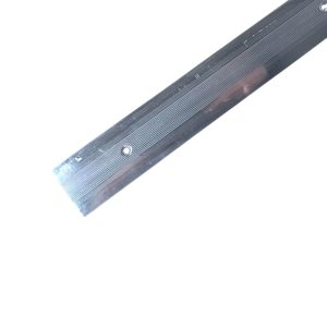 screw fit aluminium carpet cover strip 37mm x 2.7m & 0.9m