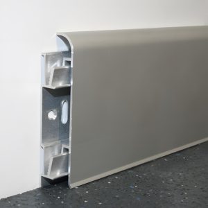 KAC cable concealing clip on skirting borard