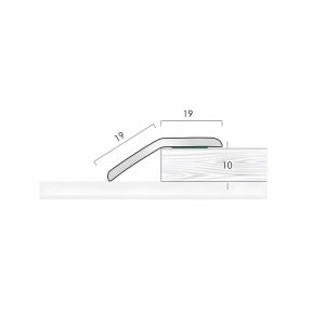ar10 dhc self adhesive stick fix aluminium ramp threshold 10mm
